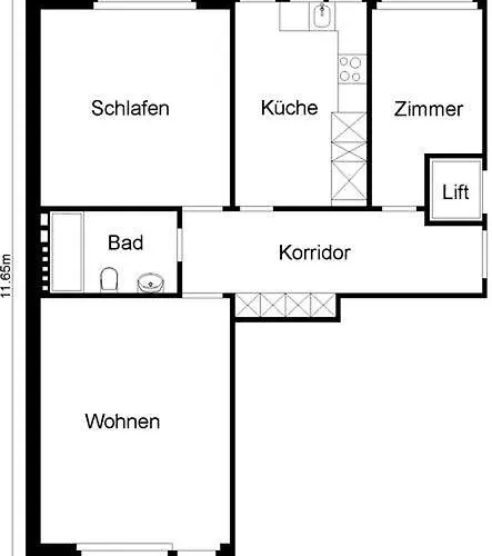 Apartamento Executive 2bd Flat Center - Near Fifa - 2 Zúrich