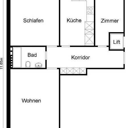 公寓 Executive 2bd Flat Center - Near Fifa - 2 苏黎世